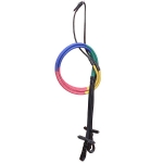 Elico Multicoloured Rubber Covered Training Reins