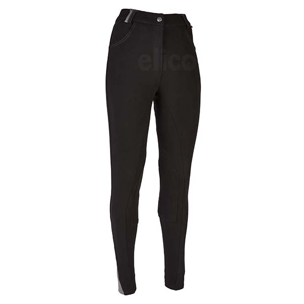 Elico Brooklyn Breeches Black/Grey 32"