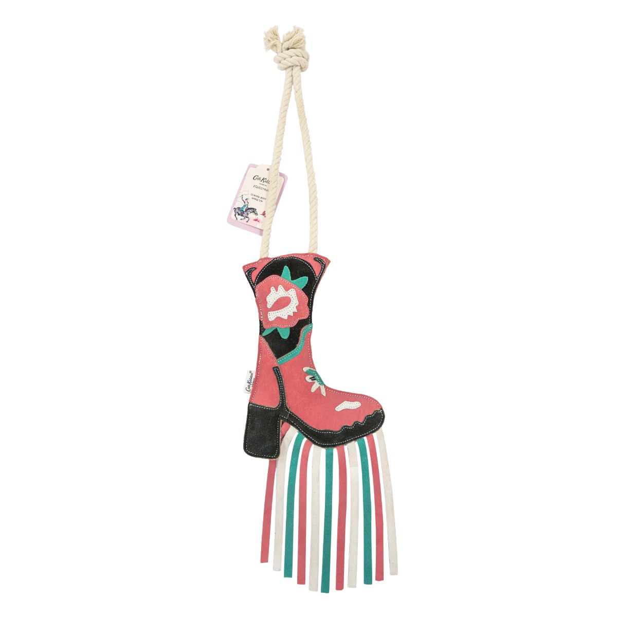Cath Kidston Horse Toy Cowgirl Boot Pink