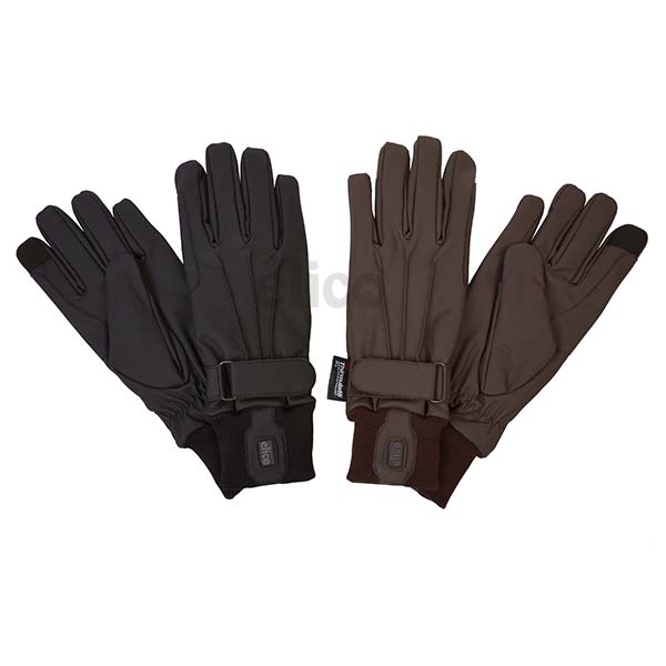 Elico Winster Gloves: Black