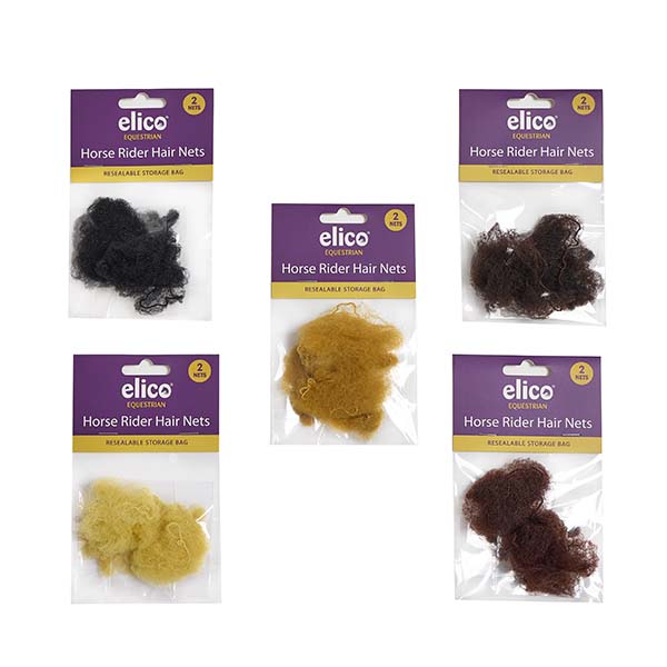 Elico Equestrian Hairnets (x2)