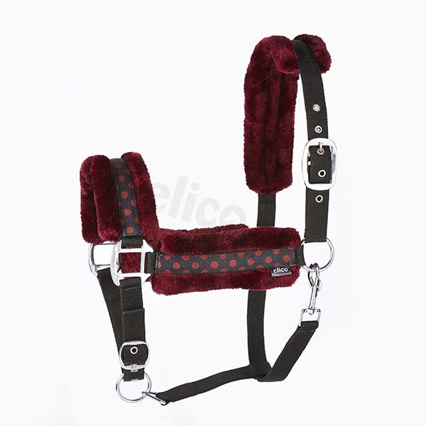 Elico Coniston Headcollars: Burgundy