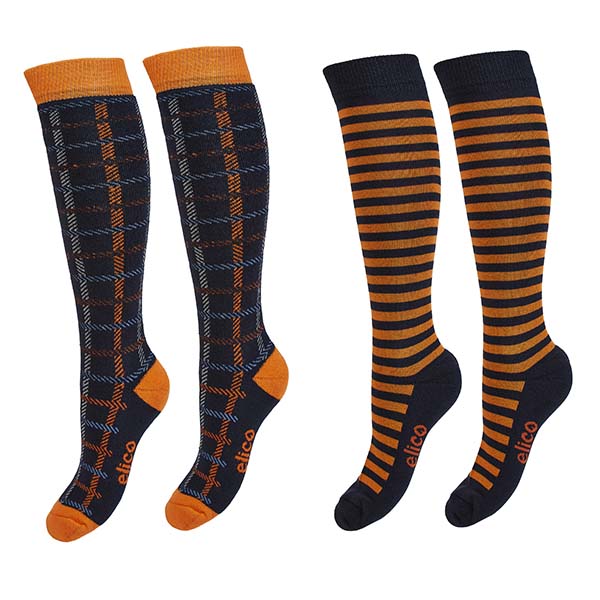 Elico Twin Packs - Socks - For the Rider